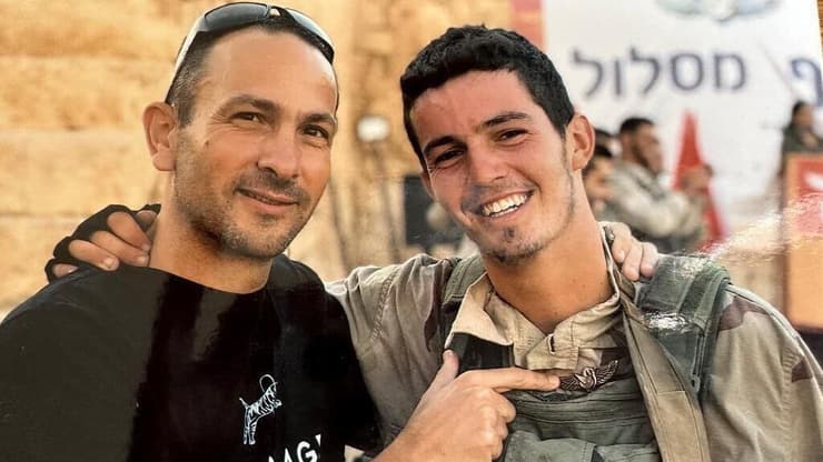 גלעד יעבץ עם בנו, סגן יפתח יעבץ ז"ל