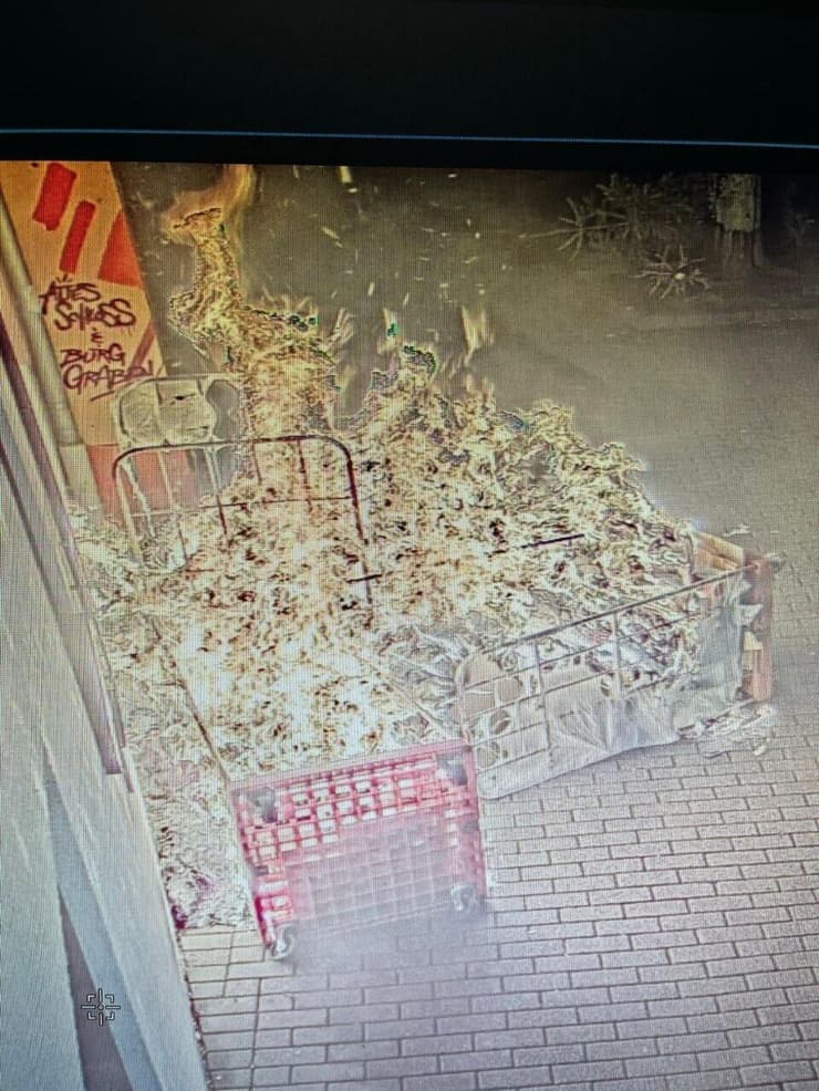 הצתת בית הכנסת בעיר גיסן שבגרמניה