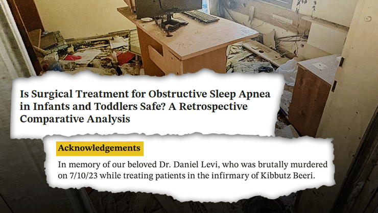 פורסם המחקר של ד"ר דניאל לוי לודמיר, הרופא שנרצח בבארי