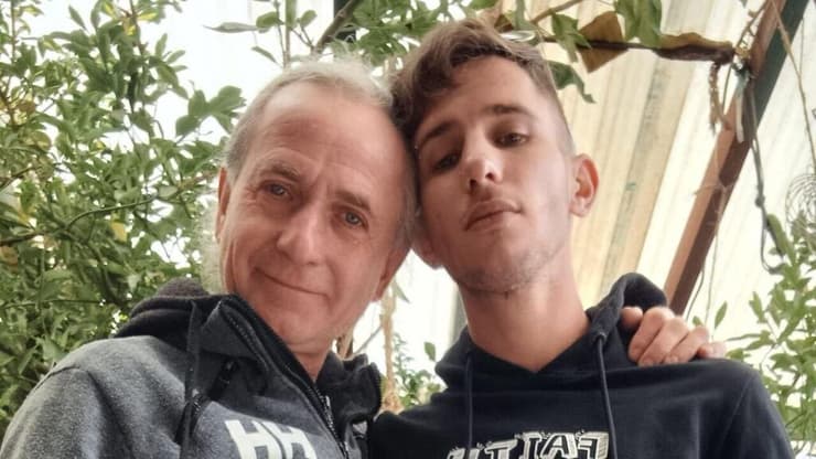 פבל לויט, עם בנו יונתן ז"ל