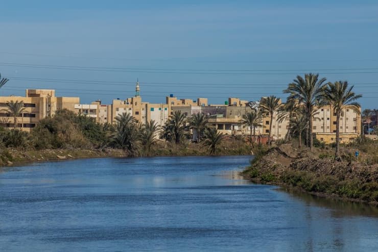 דלתת הנילוס במצרים, ששקיעה מאיימת על תושבי האזור