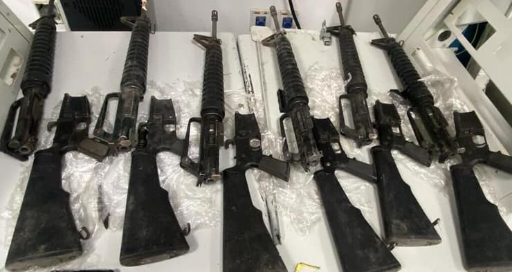 אמל"ח שהוברח דרך הגבול המערבי