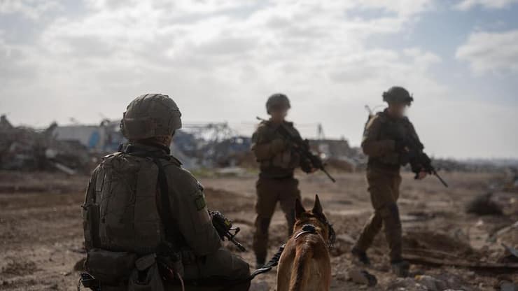 חיילי מילואים (צילום: דובר צה"ל) הושלם הסבב הלחימה השישי של לוחמי חטיבת ירושלים בעזה