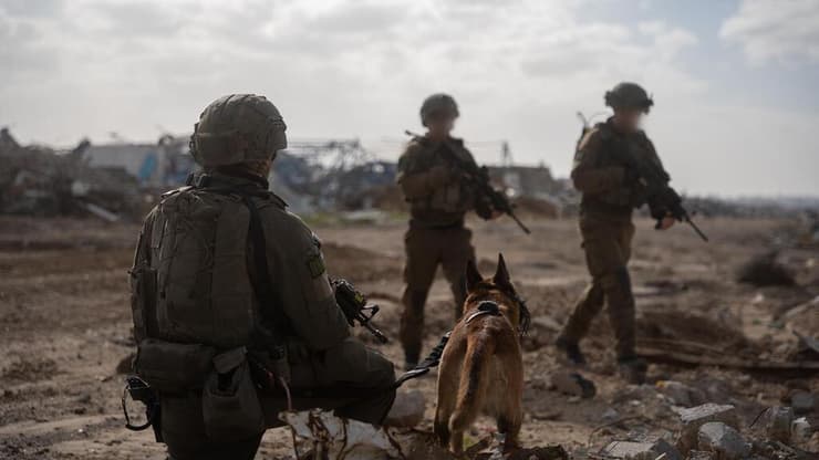 חיילי מילואים. אם האב במילואים, לאם מותר להיעדר מהעבודה (צילום: דובר צה"ל) הושלם הסבב הלחימה השישי של לוחמי חטיבת ירושלים בעזה