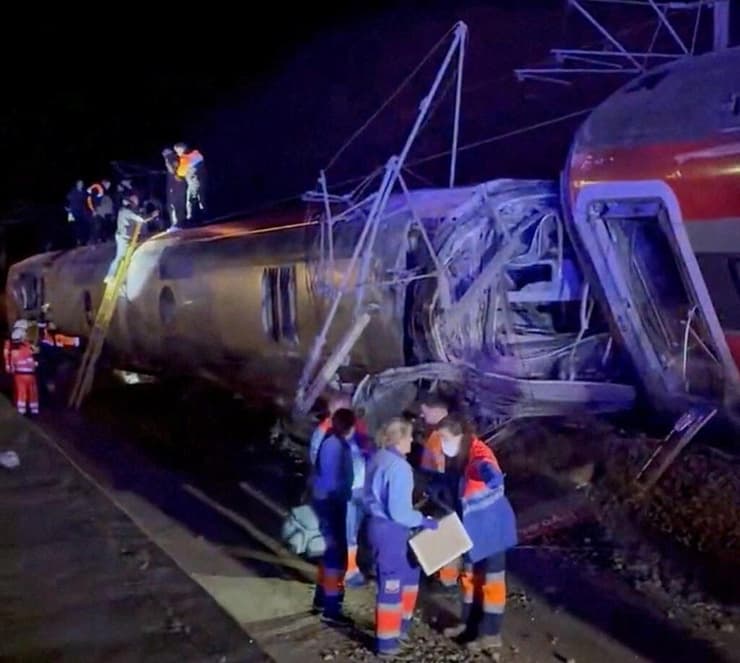 ספרד תאונת רכבות רכבת