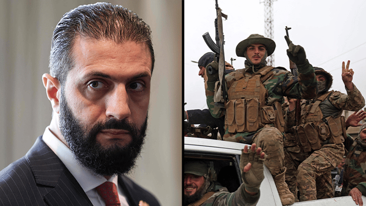 נשיא סוריה אחמד א שרע הסכם עם ה כורדים לכאורה