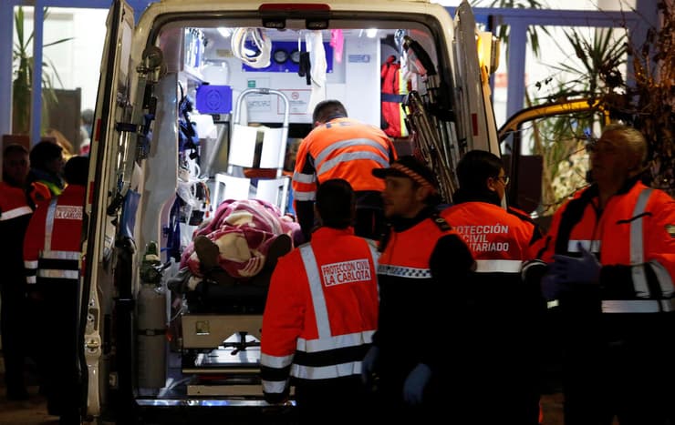 ספרד תאונת רכבת רכבות באזור קורדובה