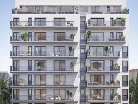 הדירה בפרויקט ויצמן של רייק | צילום: zeituni3d