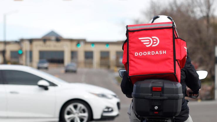 door dash, מובילה בשוק בארה"ב