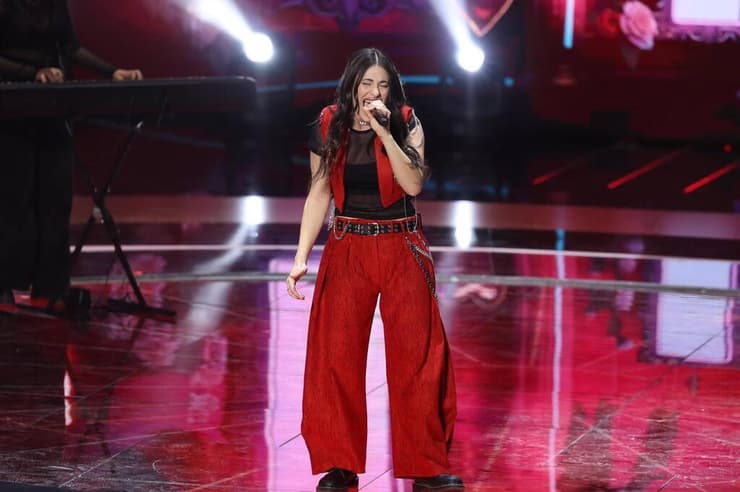 שירה זלוף בגמר "הכוכב הבא" (צילום: אורטל דהן זיו) שירה זלוף בגמר "הכוכב הבא"