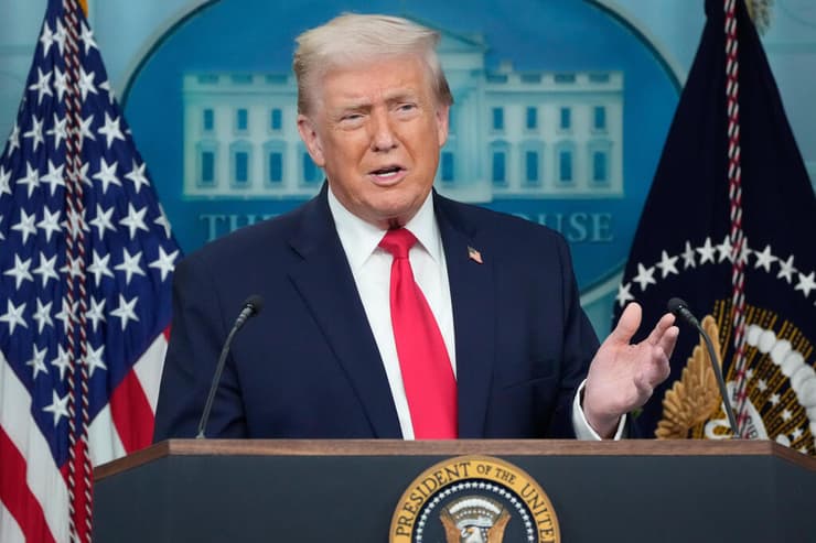 נשיא ארה"ב דונלד טראמפ