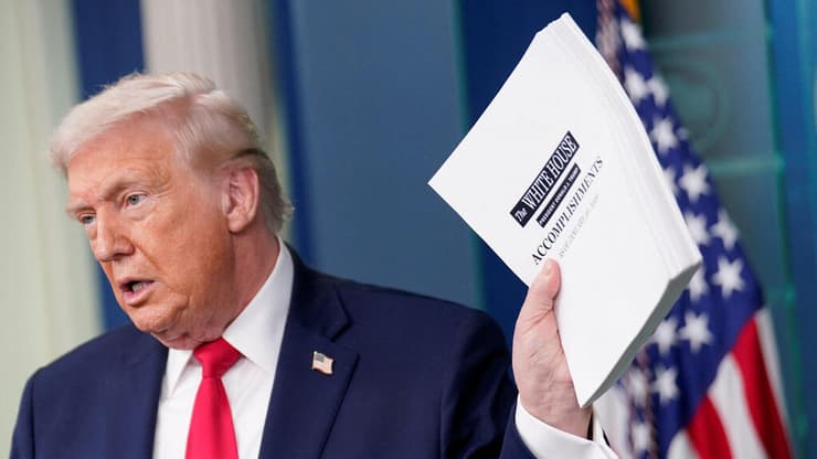 נשיא ארה"ב דונלד טראמפ