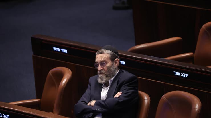 משה גפני במליאת הכנסת