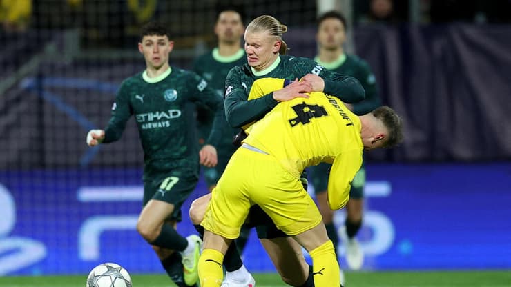 הולאנד מתוסכל מול אודין ביורטופט