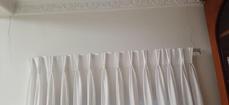 נזקים בביתו של דודו בצלאל