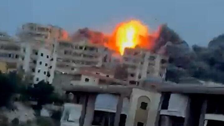 תקיפה בכפר קנארית בלבנון