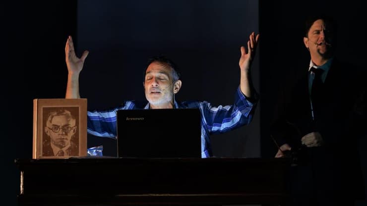 מתוך ההצגה "חלום ז’בוטינסקי"