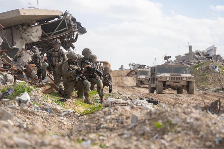 השמדת הרקטות שאותרו בפיר בצפון הרצועה