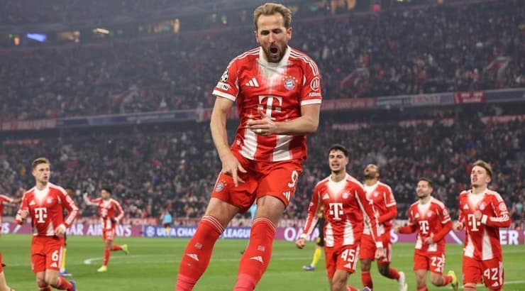 הארי קיין מאושר (IMAGO) הארי קיין מאושר