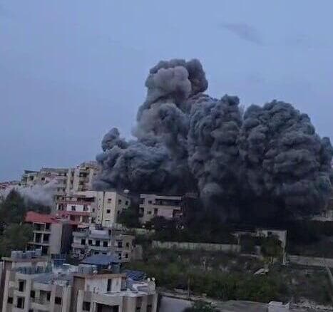 תקיפה בכפר קנארית בלבנון