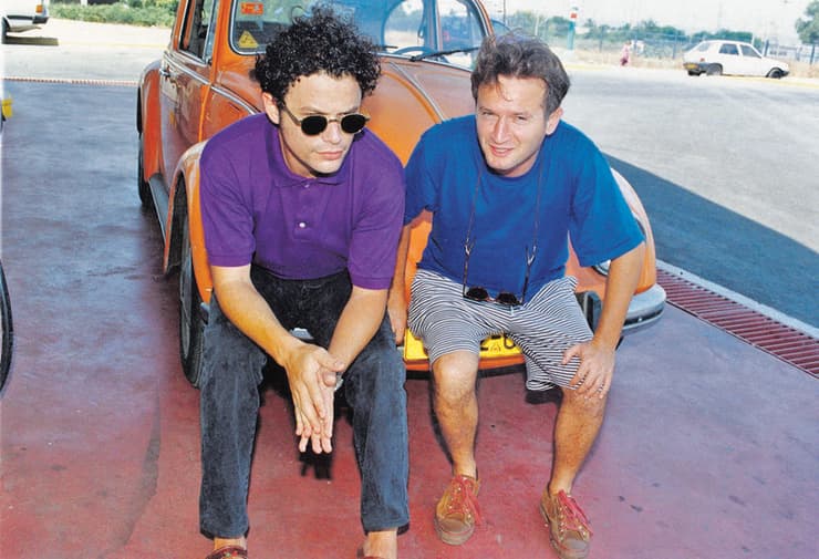 דב'לה נבון ורמי הויברגר (צילום: שאול גולן) דב'לה נבון ורמי הויברגר