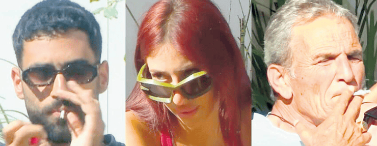 עישון סיגריות סיגריה האח הגדול יוסי בובליל מאי ערב נתנאל דהאן