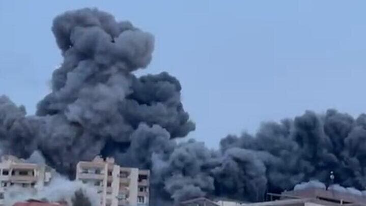 תקיפה בכפר קנארית בלבנון