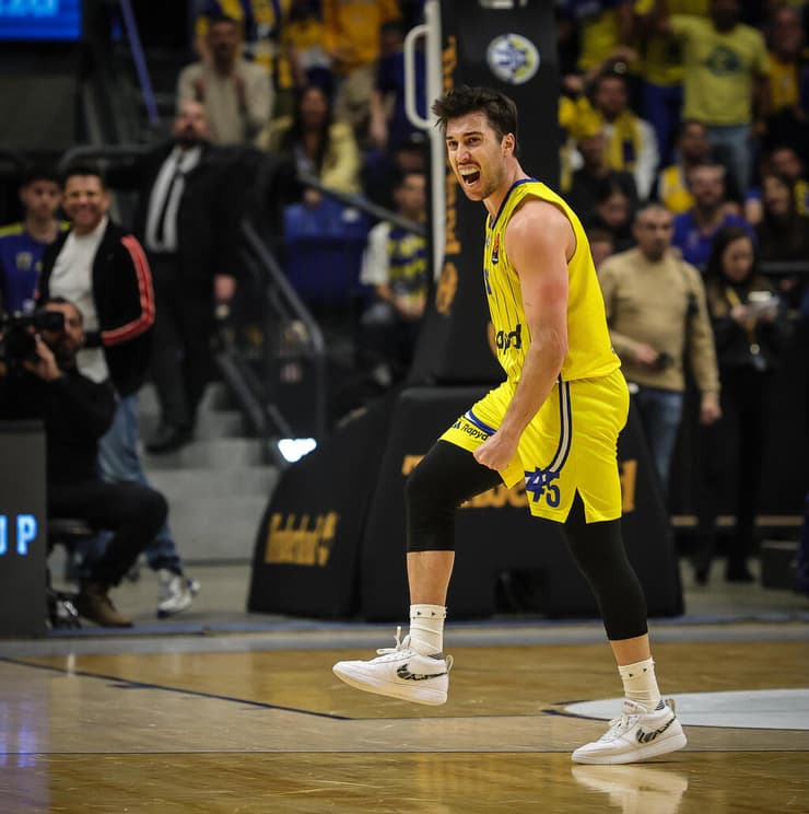 "הקהל היה מדהים ודחף אותנו". בלאט (צילום: עוז מועלם) תמיר בלאט