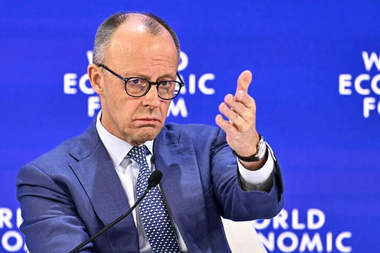 פרידריך מרץ בפורום הכלכלי העולמי בדאבוס