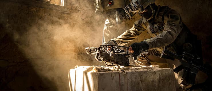 הפעלת רחפן של Xtend בשטח (צילום: באדיבות Xtend) הפעלת רחפן של Xtend בשטח