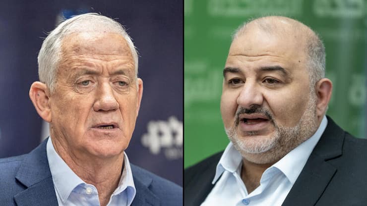 עבאס וגנץ. "הוא היה איתי בעניין הזה 100% " (צילומים: שלו שלום) |