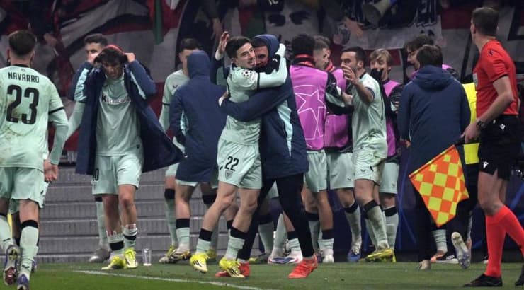 שחקני אתלטיק בילבאו לא יודעים את נפשם (IMAGO) שחקני אתלטיק בילבאו לא יודעים את נפשם