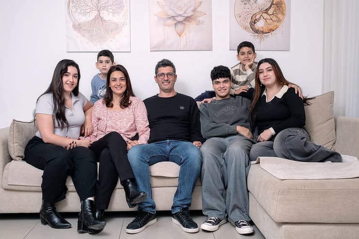משפחת רשתי (צילום: אסי חיים) משפחת רשתי