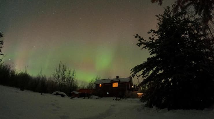 הזוהר הצפוני השבוע בקנדה
