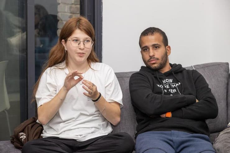 נתנאל וזלטה. התמקדות ברגעים קטנים שאנשים אחרים לפעמים לא שמים לב אליהם (צילום: עידו ארז) נתנאל וזלטה. התמקדות ברגעים קטנים שאנשים אחרים לפעמים לא שמים לב אליהם