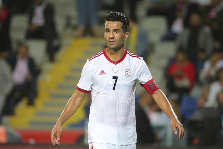 מסעוד שוג'אעי במדי נבחרת איראן