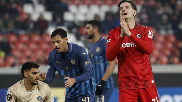 משפתי (ראשון משמאל). "הרגשנו שזה קרוב" (צילום: REUTERS/Heiko Becker) משפתי