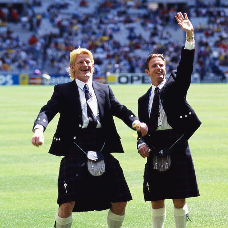  קולין הנדרי קווין גלאצ'ר נבחרת סקוטלנד 1998 