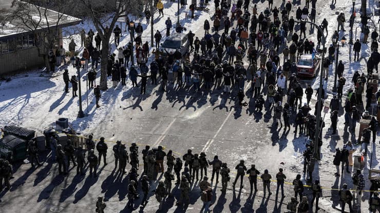 מחאות במיניאפוליס