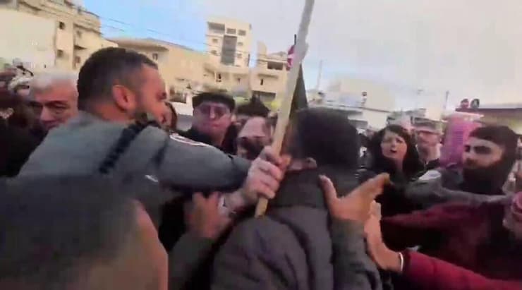 אלימות מפגינים והפרת סדר במחאה נגד אלימות בכפר יאסיף