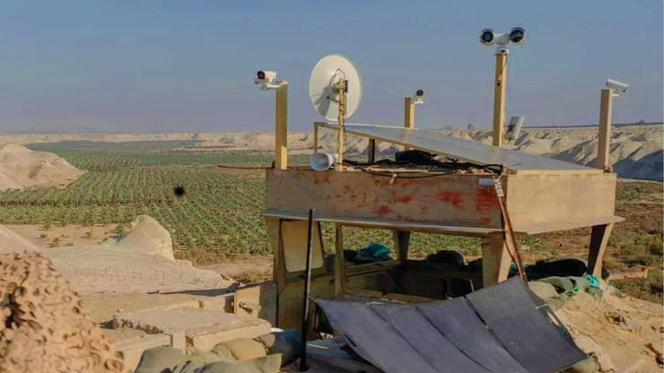 נערכים לתרחיש האימים. מוצב של צה"ל בבקעה