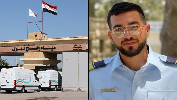 רן גואילי ז"ל ומעבר רפיח ( צילום: REUTERS/Mohamed Abd El Ghany) רן גואילי