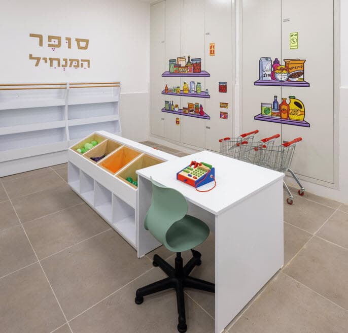 סופר לצורכי למידה בבי"ס המנחיל, ר"ג