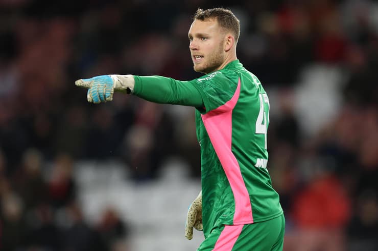 שוער סאות'המפטון דניאל פרץ