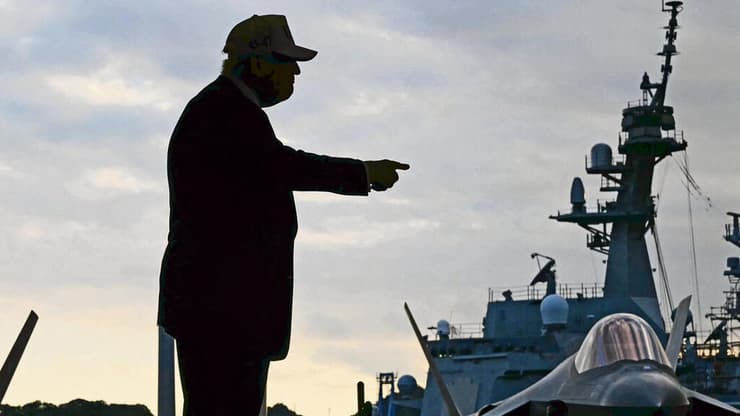 רק הוא קובע. הנשיא טראמפ