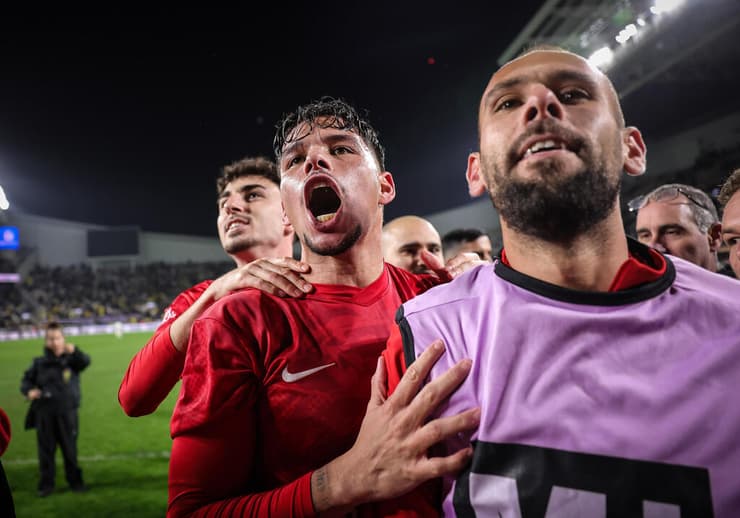 איזה דרבי זה היה. (צילום: עוז מועלם) מכבי ת"א הפועל ת"א צ'יקו