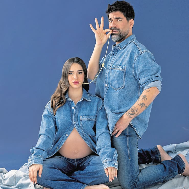 רותם כהן ואשתו שי שגיא (צילום: עדי אורני) רותם כהן ואשתו שי שגיא