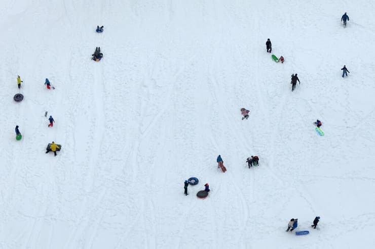 ארה"ב סופה סופת שלגים מסצ'וסטס