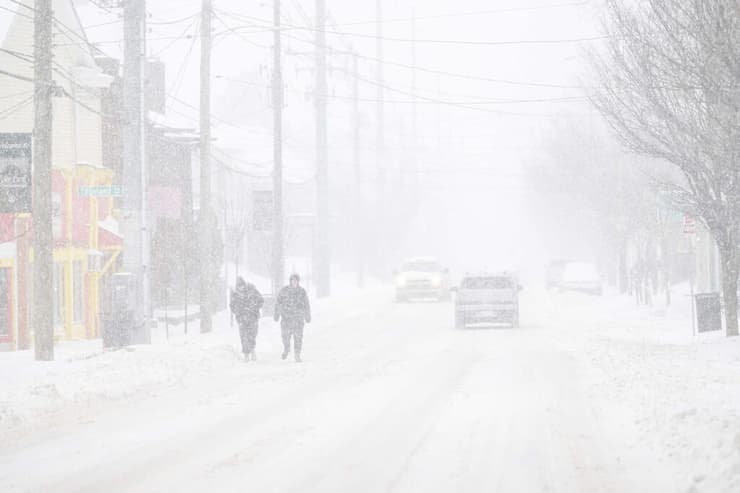 ארה"ב סופה סופת שלגים קנטקי