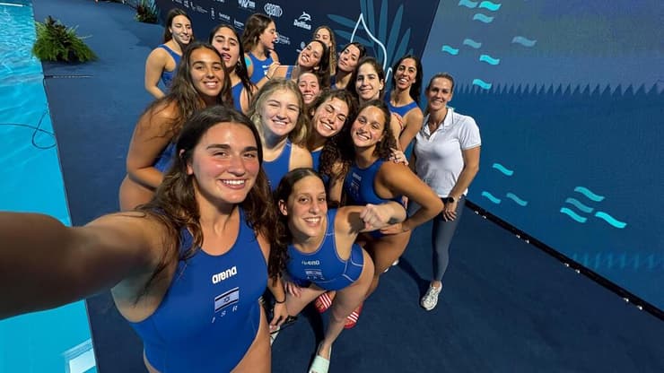 נבחרת הנשים של ישראל (צילום: איגוד הכדורמים) נבחרת הנשים של ישראל